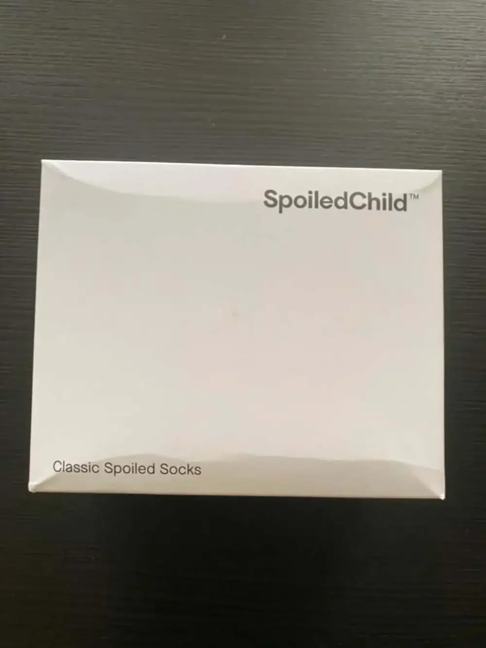 Spoiled Child Classic Spoiled Socks in White Cotton Blend